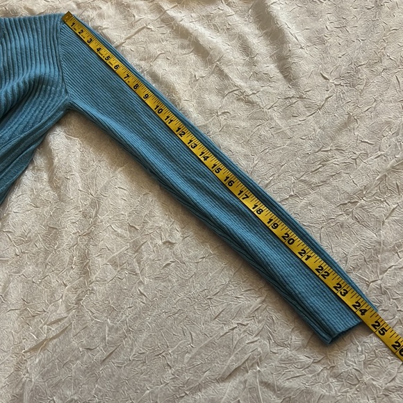 Sundance Pleat Swing Pullover Crew Neck  Sweater Wool/Cashmere Blend Size Small - Picture 12 of 13